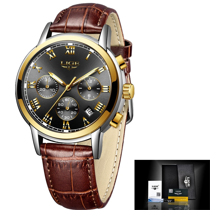 New Fashion Women Watches LIGE Top Brand Ladies Luxury Creative Steel Women Bracelet Watches Female Quartz Waterproof Watch Gift | TageUnlimited