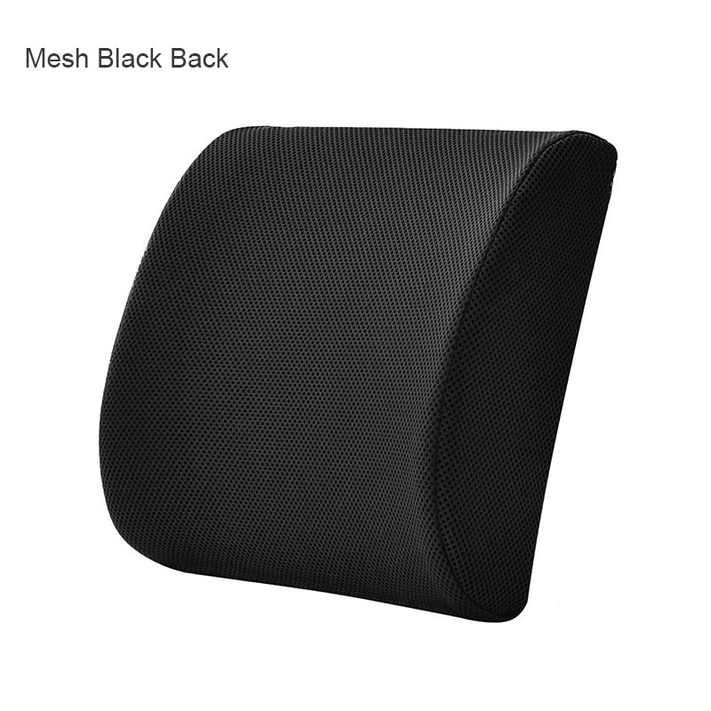 Orthopedics Hemorrhoids Seat Cushion Memory Foam Car Rebound Cushion Office Chair Lumbar Support Pain Relief Breathable Pillow | TageUnlimited