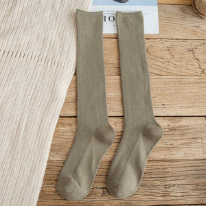 10 Colors Autumn New Women&#39;s Socks Cotton Winter Long Socks Harajuku Female Trick Warm Solid Color Sock Casual Ladies Sox | TageUnlimited