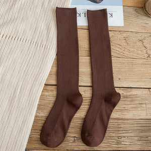 10 Colors Autumn New Women&#39;s Socks Cotton Winter Long Socks Harajuku Female Trick Warm Solid Color Sock Casual Ladies Sox | TageUnlimited