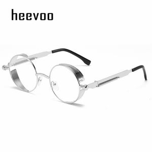 Metal Steampunk Sunglasses Men Women Fashion Round Glasses Brand Designer Vintage Sun Glasses High Quality | TageUnlimited