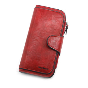 Women wallet made of leather Wallets Three fold VINTAGE Womens purses mobile phone Purse Female Coin Purse Carteira Feminina | TageUnlimited