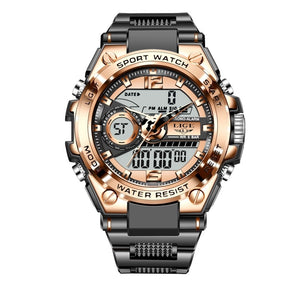 LIGE Digital Men Military Watch 50m Waterproof Wristwatch LED Quartz Clock Sport Watch Male Big Watches Men Relogios Masculino | TageUnlimited