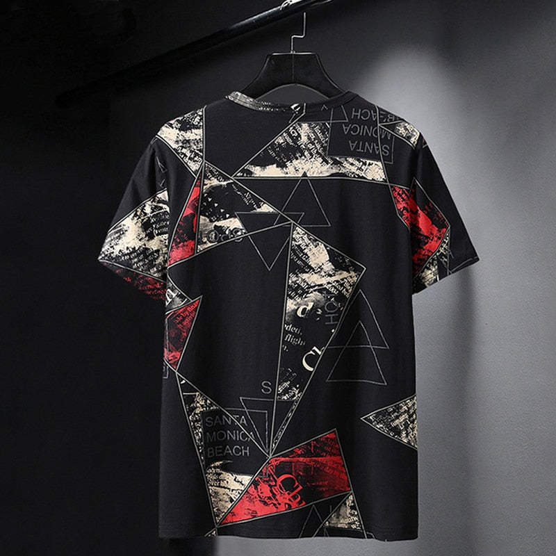 Oversize T-shirts Men Big Size 10XL Tops Tees Summer Hip Hop Casual Print Tshirts Plus Size 9XL10XL Clothes Cool HX455 | TageUnlimited