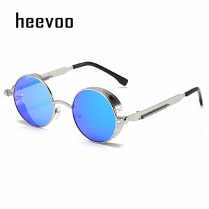 Metal Steampunk Sunglasses Men Women Fashion Round Glasses Brand Designer Vintage Sun Glasses High Quality | TageUnlimited