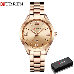 CURREN Gold Watch Women Watches Ladies Creative Steel Women&#39;s Bracelet Watches Female Clock Relogio Feminino Montre Femme | TageUnlimited