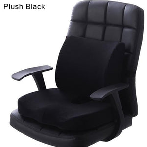 Orthopedics Hemorrhoids Seat Cushion Memory Foam Car Rebound Cushion Office Chair Lumbar Support Pain Relief Breathable Pillow | TageUnlimited