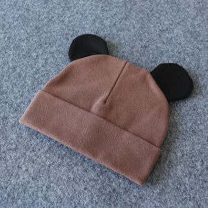 Baby Hat With Ears Cotton Warm Newborn Accessories Baby Girl Boy Autumn Winter Hat For Kids Infant Toddler Beanie Cap Girls Hat | TageUnlimited