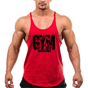 Summer Y Back Gym Stringer Tank Top Men Cotton Clothing Bodybuilding Sleeveless Shirt Fitness Vest Muscle Singlets Workout Tank | TageUnlimited