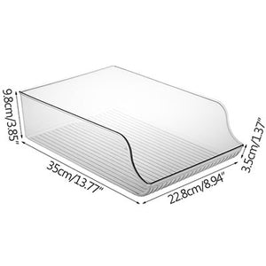 Kitchen Beer Storage Box Beverage Bottle Transparent Finishing Box Kitchen Drawer Refrigerator Storage Box Organization | TageUnlimited