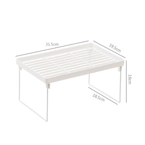 Home Organizer Storage Shelf Space Saving Decoration Foldable For Kitchen Convenience Desk Organization Kitchen Accessories | TageUnlimited