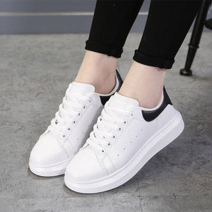 Women Shoes Fashion White Sneakers Chunky Vulcanize Shoes Female  Spring Summer Platform Tenis Feminino Women Casual Shoes | TageUnlimited