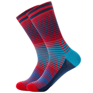 Stripe Happy Socks Men Women Cotton Funny Crew Socks Personality Painting Zebra Pattern Female Male Harajuku Skateboard Socks | TageUnlimited