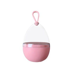 Empty Transparent Puffs Drying Box Storage Case Portable Sponge Stand Cosmetic Egg Shaped Rack Makeup Blender Puff Holder | TageUnlimited