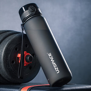 Sports Water Bottle 500/1000ML Protein Shaker Outdoor Travel Portable Leakproof Drinkware Plastic Drink Bottle BPA Free | 0 | TageUnlimited