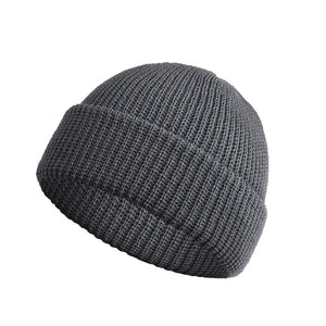 Fashion Hip Hop Beanie Knitted Hat Men Skullcap Women Winter Warm Brimless Baggy Melon Cap Cuff Docker Fisherman Beanies Hats | TageUnlimited