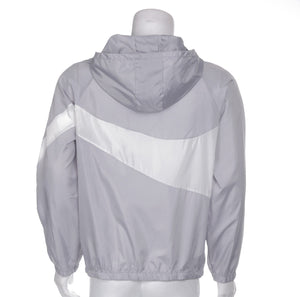 Men’s Winter Fall Thin Hoodies Outfits, Long Sleeve Color Block Zipper Hooded Sweatshirts New Fashion | TageUnlimited