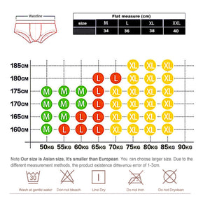 Brand Men's Underwear Cool Summer Camouflage Personality Low Waist Sexy Close-Fitting Comfortable Briefs Underpants For Men's | TageUnlimited