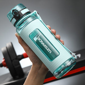 UZSPACE Sport Water Bottles BPA Free Portable Gym Anti-fall Leak-proof Large Capacity Fitness Kettle Tritan Plastic Drink Bottle | 0 | TageUnlimited