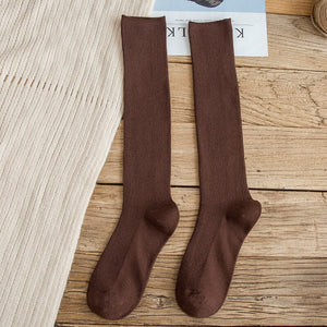 10 Colors Autumn New Women&#39;s Socks Cotton Winter Long Socks Harajuku Female Trick Warm Solid Color Sock Casual Ladies Sox | TageUnlimited
