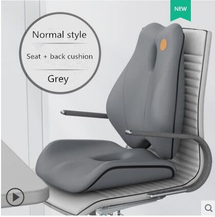 Memory Foam Seat Cushion Orthopedic Pillow Coccyx Office Chair Cushion Support Waist Back Pillow Car Seat Hip Massage Pad Sets | TageUnlimited