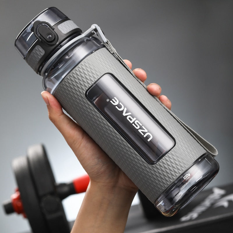 UZSPACE Sport Water Bottles BPA Free Portable Gym Anti-fall Leak-proof Large Capacity Fitness Kettle Tritan Plastic Drink Bottle | 0 | TageUnlimited