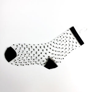 Hipster Harajuku Ankle Ladies Socks Women Fashion Transparent Stripe Short Female Summer Women&#39;s Socks Summer Black White Socks | TageUnlimited