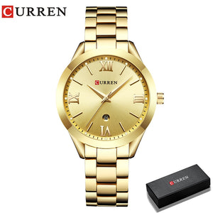 CURREN Gold Watch Women Watches Ladies Creative Steel Women&#39;s Bracelet Watches Female Clock Relogio Feminino Montre Femme | TageUnlimited