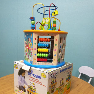 8 in 1 Busy Board Montessori Baby Wooden Cognitive Box Early Education Toys Children Learning Matching Games Interactive Gifts | TageUnlimited