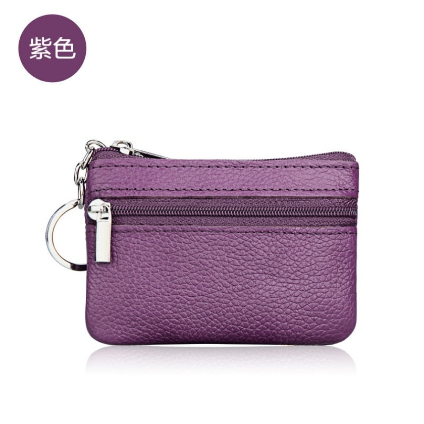 Women Genuine Leather Coin Purse Female Wallets Women Zipper Coin Purses Children Storage Pocket Bags Pouch #C | 0 | TageUnlimited