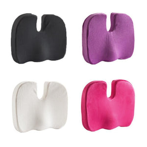 Travel Coccyx Seat Cushion Memory Foam U-Shaped Pillow For Chair Cushion Pad Car Office Hip Support Massage Orthopedic Pillow | TageUnlimited