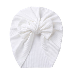 Baby Accessories For Newborn Toddler Kids Baby Girl Boy Turban Cotton Beanie Hat Winter Cap Knot Solid Soft Hospital Caps | TageUnlimited