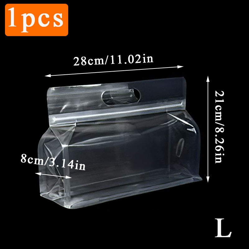 Silicone Food Storage Containers Leakproof Containers Reusable Stand Up Zip Shut Bag Cup Fresh Bag Food Storage Bag Fresh Wrap | TageUnlimited