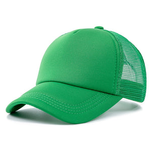 Unisex Cap Casual Plain Mesh Baseball Cap Adjustable Snapback Hats. | TageUnlimited