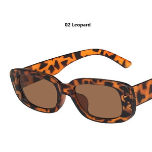 Small Rectangle Sunglasses Women Oval Vintage Brand Designer Square Sun Glasses For Women Shades Female Eyewear Anti-glare UV400 | TageUnlimited