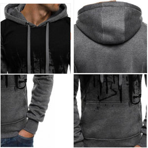 2Pcs Suit Spring Autumn Men Sweatshirt Set Splash Ink Hoodies+Tracksuit Pants Casual Fitness Male Sportswear S-4XL Wholesale | TageUnlimited