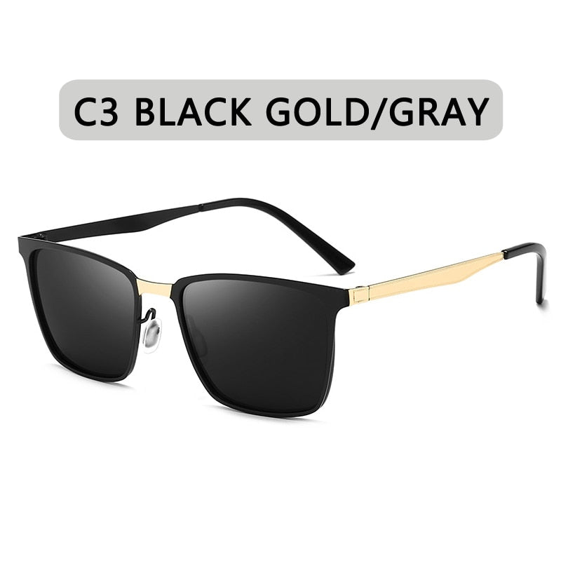 Tage Brand Design Classic Polarized Sunglasses Men Women Driving Square Frame Fashion Sun Glasses Male Goggle Gafas De Sol | TageUnlimited