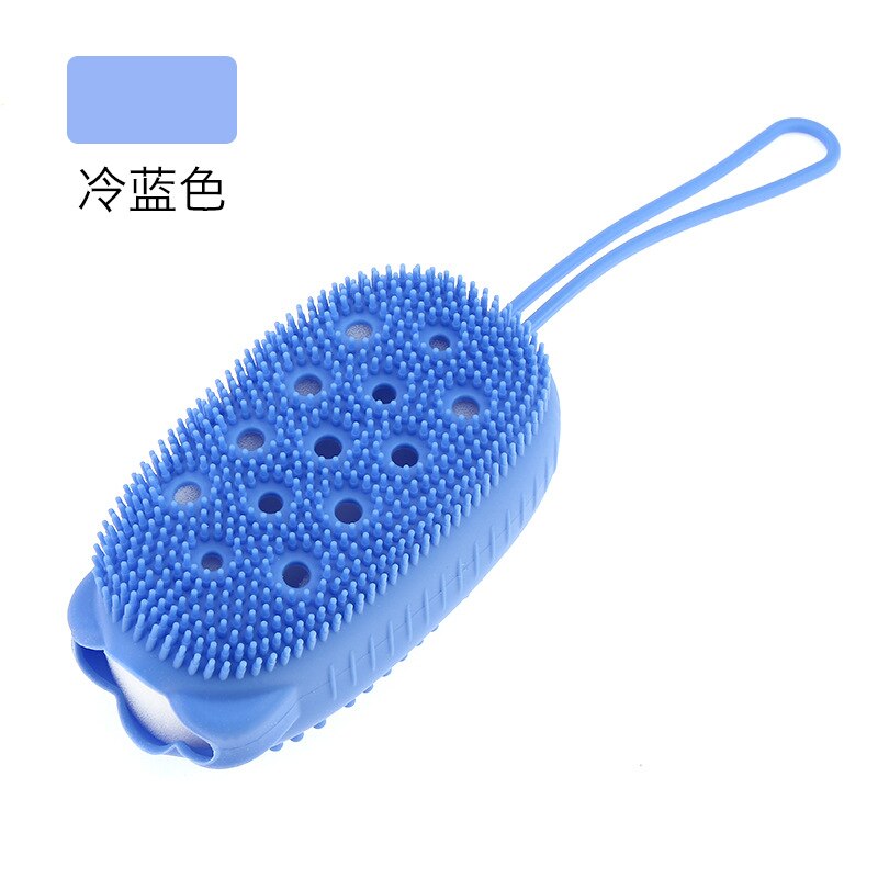 Double-sided Soft Silicone Bath Brushes Massage Scrub Gloves Body Brush for Cellulite Multi Function Baby Bathing Tools | TageUnlimited