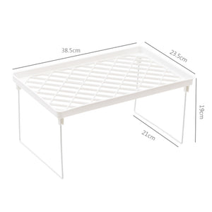 Home Organizer Storage Shelf Space Saving Decoration Foldable For Kitchen Convenience Desk Organization Kitchen Accessories | TageUnlimited