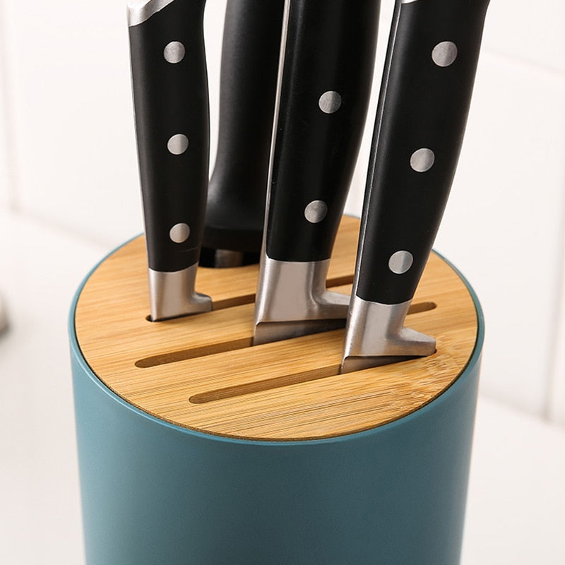 Multi-function Knife Holder Simple Knife Storage Rack Household Kitchen Supplies Rack Kitchen Knife Shelf | TageUnlimited