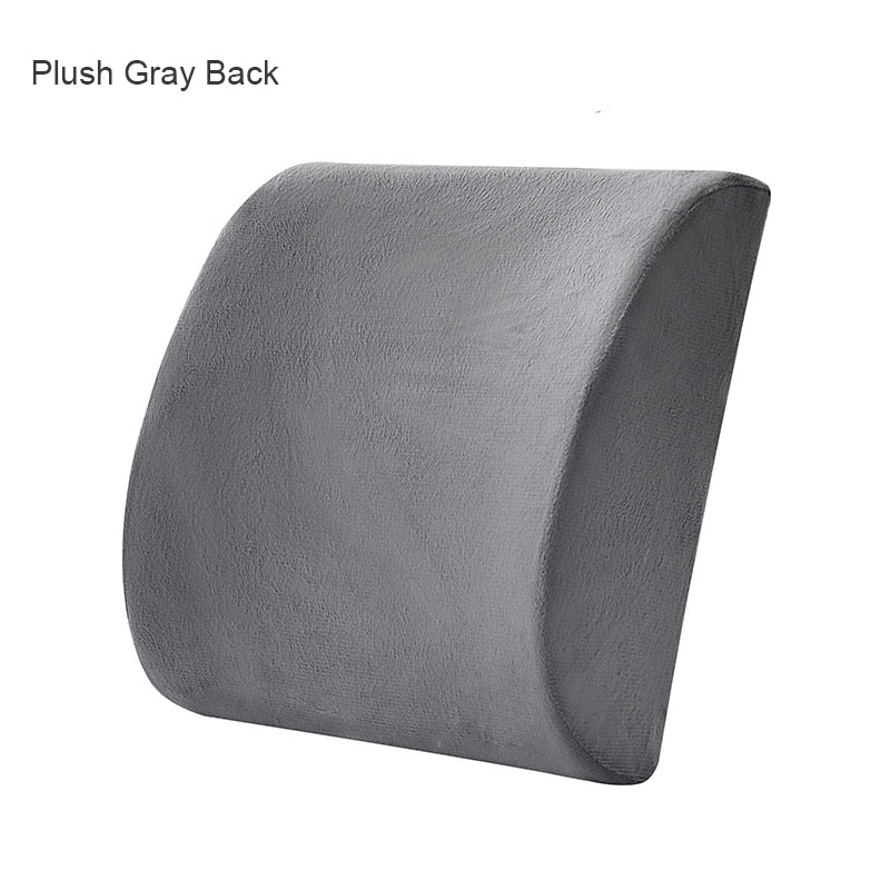 Orthopedics Hemorrhoids Seat Cushion Memory Foam Car Rebound Cushion Office Chair Lumbar Support Pain Relief Breathable Pillow | TageUnlimited