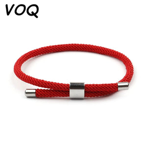 Lucky Red String Transit Bracelets for Men and Women Couples Adjustable Bracelet Hand Knitted Jewelry Gift | Men's Jewelry | TageUnlimited