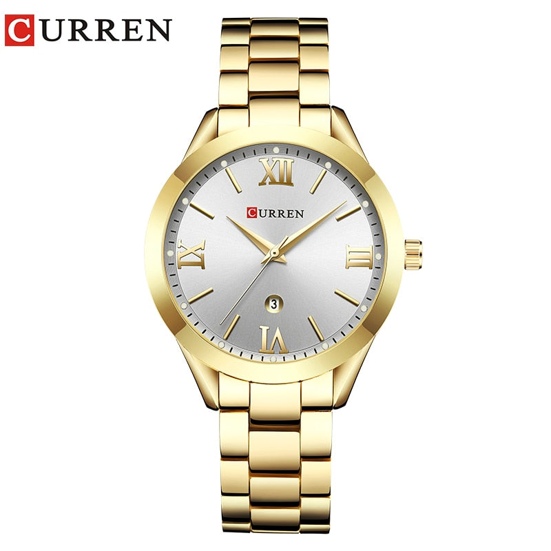CURREN Gold Watch Women Watches Ladies Creative Steel Women&#39;s Bracelet Watches Female Clock Relogio Feminino Montre Femme | TageUnlimited