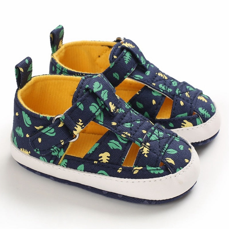 Baby Boys Sandals Toddler Summer Kids Canvas Beach Holiday Shoes Newborn Baby Shoes For Boys 0-18M | TageUnlimited