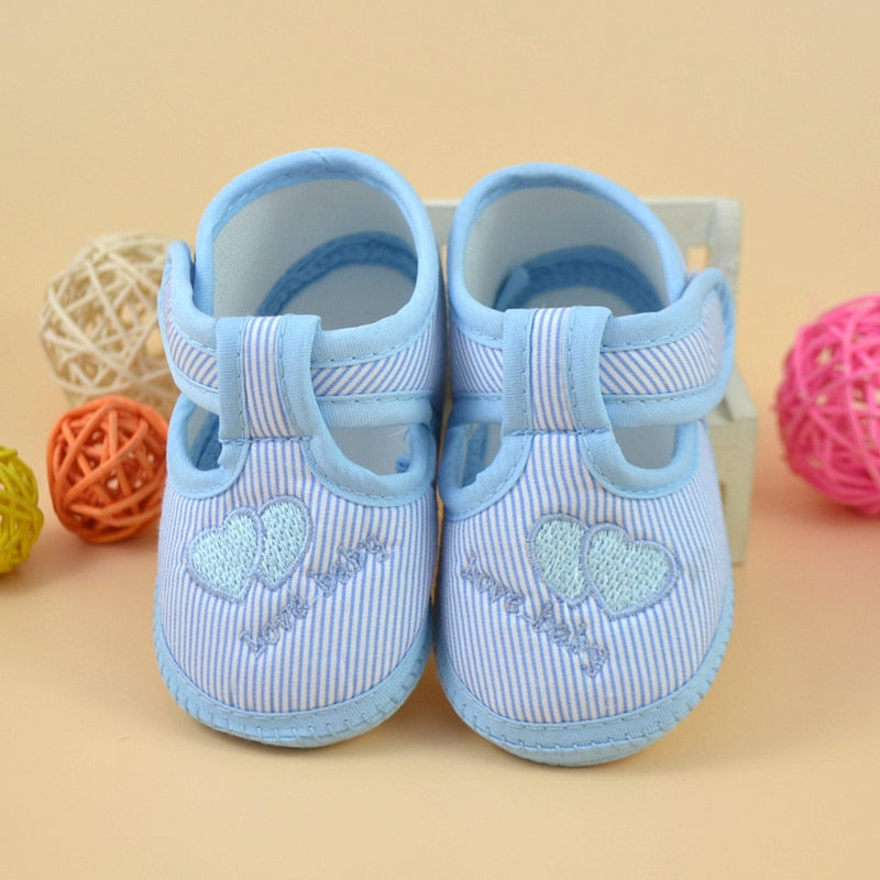 Newborn Baby Girl Soft Sole Crib Toddler Shoes Canvas Sneaker Toddler Zapatos Baby Boy Shoes Sneakers Canvas Sneaker | TageUnlimited