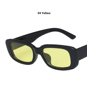 Small Rectangle Sunglasses Women Oval Vintage Brand Designer Square Sun Glasses For Women Shades Female Eyewear Anti-glare UV400 | TageUnlimited