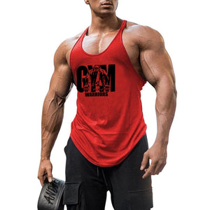 Summer Y Back Gym Stringer Tank Top Men Cotton Clothing Bodybuilding Sleeveless Shirt Fitness Vest Muscle Singlets Workout Tank | TageUnlimited