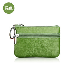 Women Genuine Leather Coin Purse Female Wallets Women Zipper Coin Purses Children Storage Pocket Bags Pouch #C | 0 | TageUnlimited