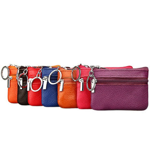 Women Genuine Leather Coin Purse Female Wallets Women Zipper Coin Purses Children Storage Pocket Bags Pouch #C | 0 | TageUnlimited