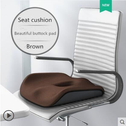 Memory Foam Seat Cushion Orthopedic Pillow Coccyx Office Chair Cushion Support Waist Back Pillow Car Seat Hip Massage Pad Sets | TageUnlimited